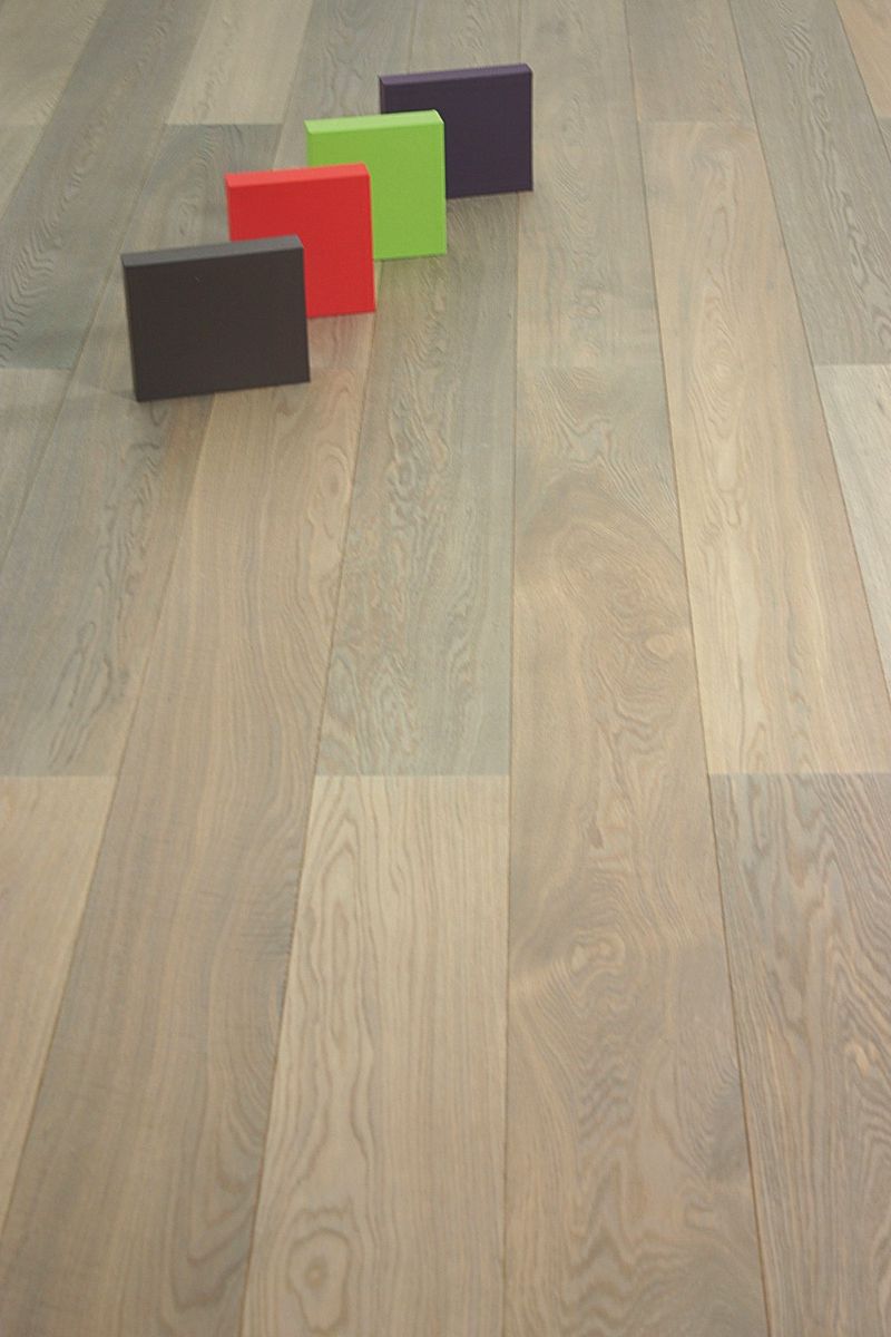 parquet fumé huilé blanc