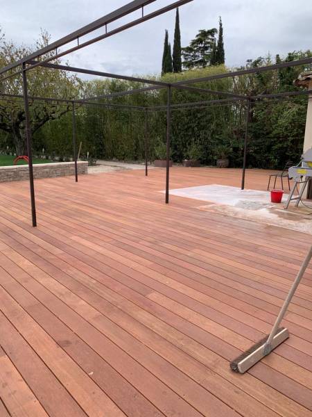 Terrass Merbau Lourmarin 2 